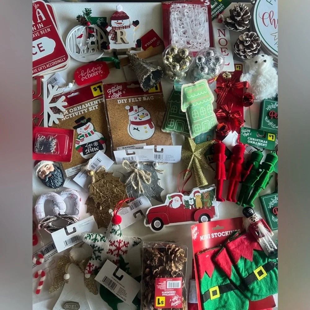 Christmas mystery box, Holiday Ornament Set